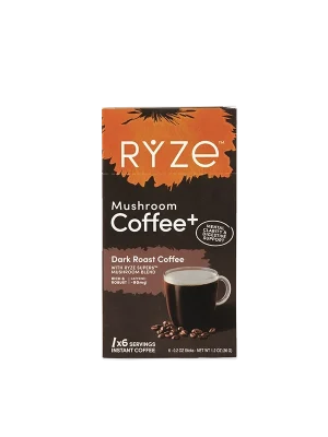 Dark Roast Mushroom Coffee Carton